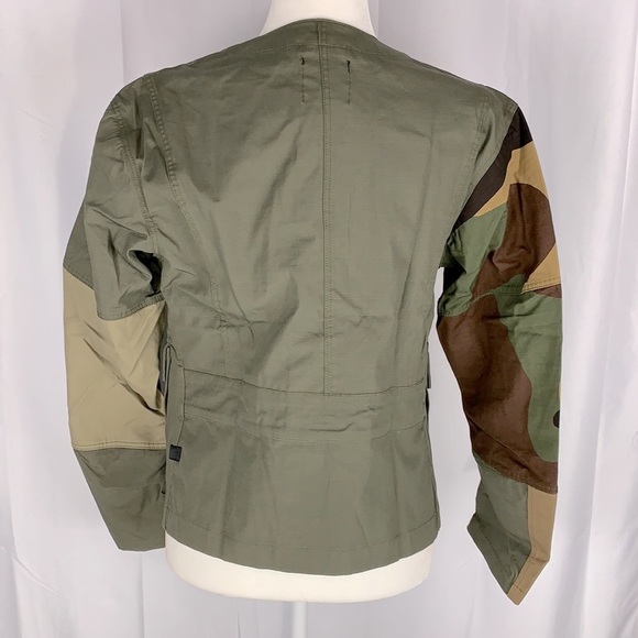 G-Star  Aefon Camo Patchwork Overshirt Size Small - Picture 4 of 8